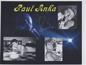 Collection of Nine Signed Publicity Photographs – Music Legends