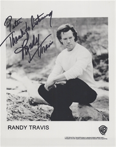 Collection of Nine Signed Publicity Photographs – Music Legends