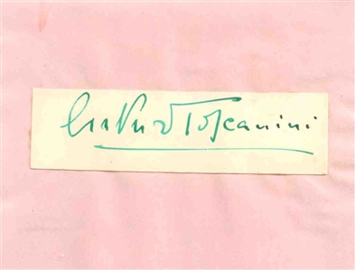 Arturo Toscanini