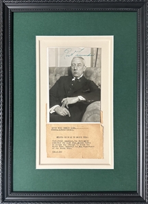 Roald Amundsen Signed Photo