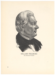 Millard Fillmore Signed Autograph Slip
