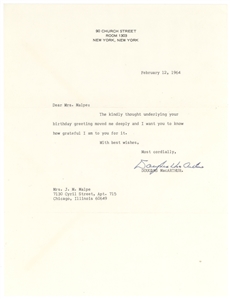 Douglas MacArthur TLS