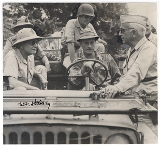 Admiral William F. “Bull” Halsey Signed World War II Photograph