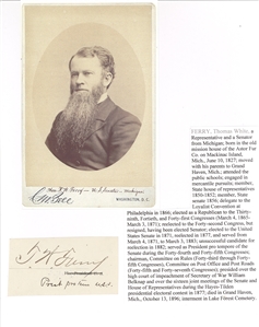 Henry Clay, Daniel Webster & Thomas W. Ferry