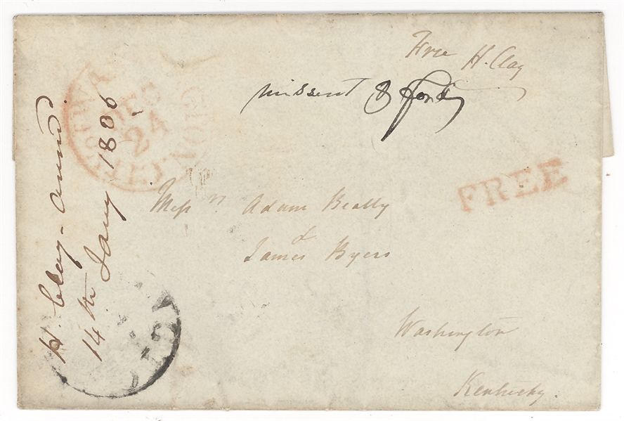 Henry Clay, Daniel Webster & Thomas W. Ferry