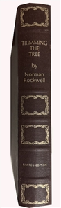 Norman Rockwell — Trimming the Tree — Franklin Mint Silver Plate
