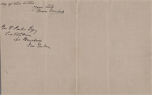 Grover Cleveland ALS