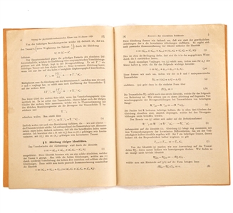 Albert Einstein Signed Offprint on Unified Field Theory, 1929, with Photograph, Provenance to Dora Monness Shapiro