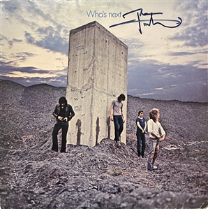 The Who Singed Album Cover by Pete Towshend