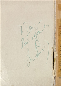 John F. Kennedy Signed Profiles In Courage - Cardinal Edition