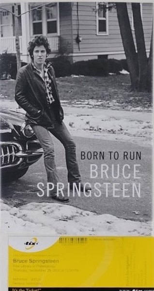 Bruce Springsteen Signed Limited Edition