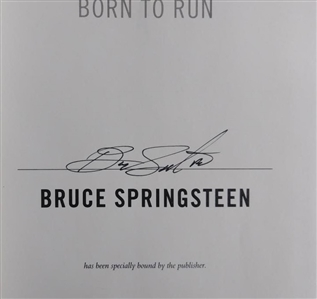 Bruce Springsteen Signed Limited Edition