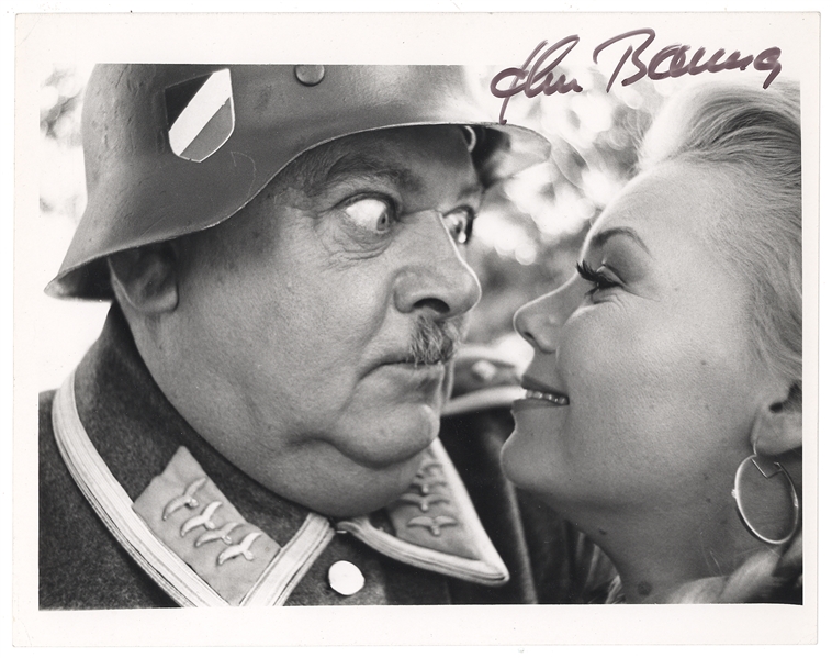 John Banner Signed Photo (Hogans Heroes)