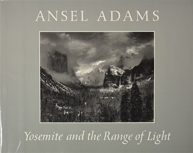 Ansel Adams Signed Yosemite and the Range of Light – First Edition, 1979