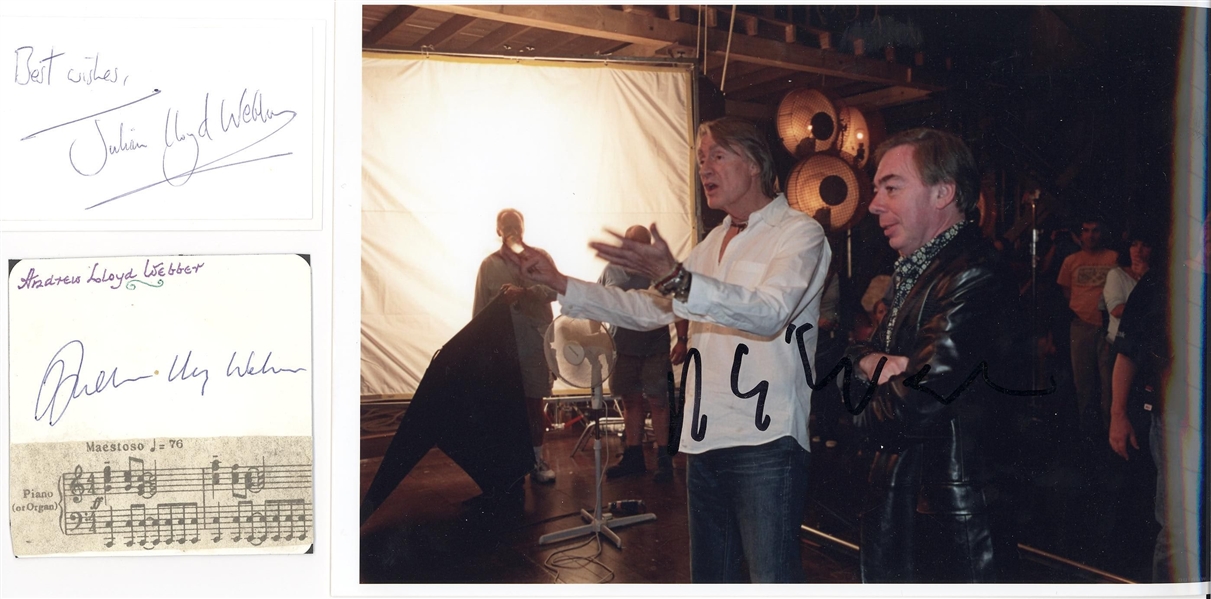 Andrew & Julian Lloyd Webber 