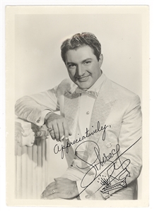 Liberace Signed Photograph